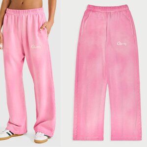 Cherry LA Best Quality Sweatpants in Fuchsia Pink Medium